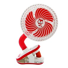 fisher-price 費雪 迷你夾式印花風扇, 混色, 1入