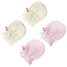 fisher-price 費雪 護手霜+包手套 米黃色/粉色