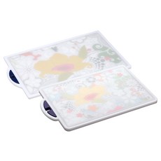 FRench Bull 雙面砧板組 2入, 1套, 砧板大 1p + 中 1p, 高興，吉吉