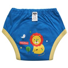 fisher-price 費雪 4層防水如廁訓練褲, 藍色, 1件