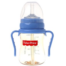 fisher-price 費雪 PPSU多功能吸管杯, 黃色, 200ml, 1個