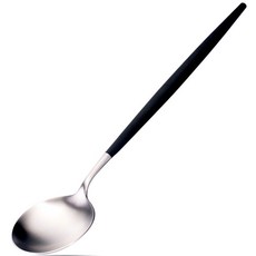 큐티폴 고아 디저트 스푼, 블랙, 1개