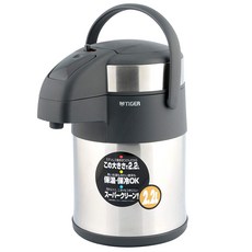 TIGER 虎牌 按壓出水式保溫壺, 混色, 2.2L