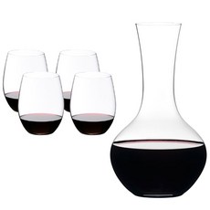 RIEDEL O系列卡本內梅洛酒杯+造型醒酒瓶組, 不適用