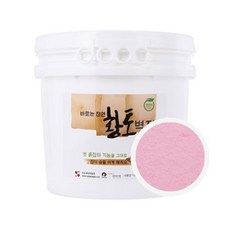 바르는 천연 황토벽지, IndianPink, 10L, 1개