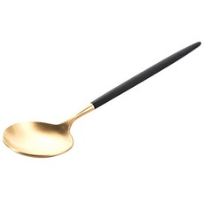 큐티폴 고아 디저트 스푼, 블랙골드, 1개