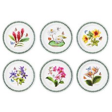 PORTmeIRION 波特玫琳恩 Exotic 大餐盤組, 1套, 6種