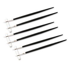 Cutipol 黑筷+筷架組, 3套, 筷子 6p + 底座 3p