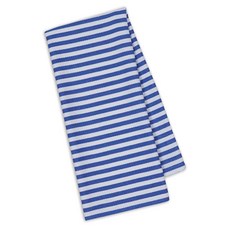 Design Imports 블루베리 프티트 스트라이프 디쉬타월 키친크로스 45.7 x 71.1cm, Blue + White, 1개
