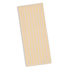 Design Imports 티킹 스트라이프 디쉬타월 키친크로스 45.7 x 71.1cm, Golden Cream, 1개