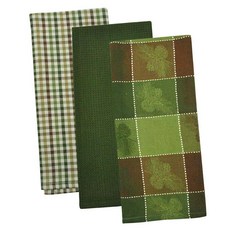 Design Imports 파인 피크 로지 디쉬타월 3종 세트 키친크로스 45.7 x 71.1cm, 혼합 색상, 1개