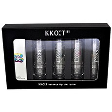 KKO:T Flower Essence Lip Tint Balm 4pcs set + 1pcs 隨機發貨, No.01 紫羅蘭 No.02 藍色 No.03 粉色 No.04 黃色, 1套