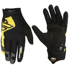NSR 自行車手套, 黑色+黃色