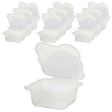 릿첼 이유식보관용기 50, 투명, 10개