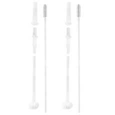Agafra 星星吸管一套, 透明, 2個