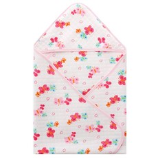 MomSCare 新生兒用絎縫連帽包巾 CDRWR008