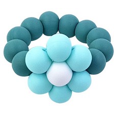 AGAFURA 花朵造型串珠固齒器 適用3個月以上, C004, 1組