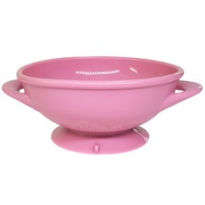 AGAFURA 矽膠吸盤碗, 粉色, 單品, 1入