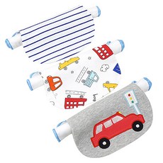 Mom's care 兒童印花吸汗毛巾 3件組