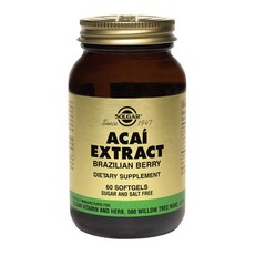 솔가 아사이 추출물 소프트젤 무설탕, 60개입, 1개, 60정