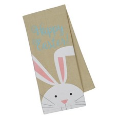 Design Imports 피크 어 버니 프린티드 디쉬타월 키친크로스 45.7 x 71.1cm, 혼합 색상, 1개