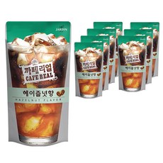 쟈뎅 까페리얼 헤이즐넛향 커피음료, 8개, 340ml