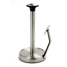 노르프로 타월 홀더 석션 베이스 포함 키친타올걸이, Stainless Steel, 1개