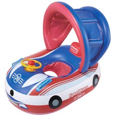 little tikes 汽車造型游泳圈, 1入, 混色