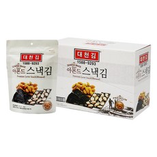 대천김 아몬드 스낵김, 20g, 10개입