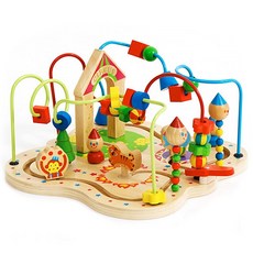 Todolibro 木製馬戲團過山車玩具, 1個