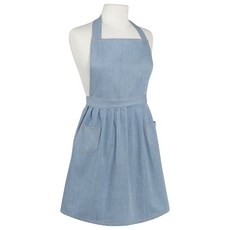 나우디자인 클래식 에이프런 앞치마 68.6 x 73.7cm, Light Denim, 1개