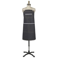 다니카스튜디오 에이프런 목수 앞치마 71.1 x 81.3cm, Denim, 1개