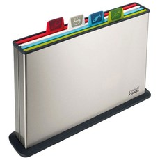 Joseph Joseph 高級多功能索引砧板組, 1組, 砧板4入+收納盒