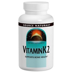 Source Naturals 비타민 K2 100mg, 60개입, 1개, 60정