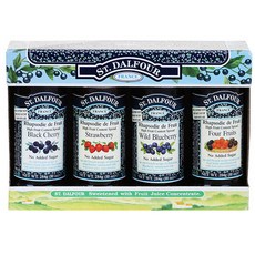 샹달프 과일잼 4종 선물 B세트, 11.36kg, 1세트