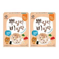 미즈앤코 뿌리락 비빌락 후레이크 4p, 참치, 20g, 2개입