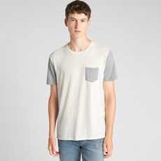 갭 남성용 에센셜 반팔 포켓 티셔츠