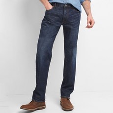 갭 남성용 진 인 스트레이트 핏 WITH 갭플랙스