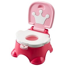 fisher-price 費雪 造型孩童學習馬桶, 粉色