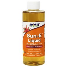 나우푸드 썬-E 리퀴드 글루텐 프리 비건, 1개, 118ml