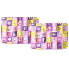 YOUNGART 女童床單 2入, 混色