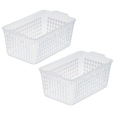이노마타 윈디 다용도 정리 바스켓 4515 노멀, 2개, 클리어