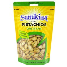 Sunkist 酸橙辣椒開心果, 150克, 1個