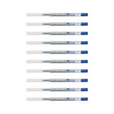 스타일핏 유성잉크 리필심 SXR-89-05 0.5mm, 블루, 10개