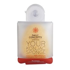 DAILY CONCEPTS 您的薑黃魔芋海綿, 單色, 1個