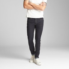 갭 남성용 레진 린스 진 인 슈퍼 스키니 핏 WITH 갭플랙스