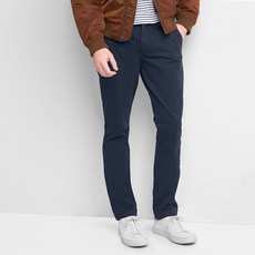 갭 남성용 빈티지 워시 카키 인 스트레이트 핏 WITH 갭플랙스 면바지