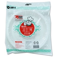 삼아알미늄상사 골든팩 일회용접시 10개입, 10개
