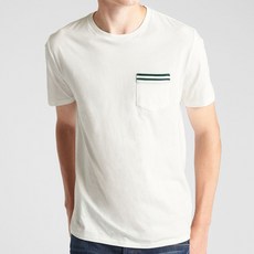갭 남성용 에센셜 쇼트 슬리브 포켓 티셔츠