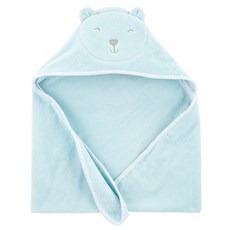 carter's 男孩熊連帽浴巾